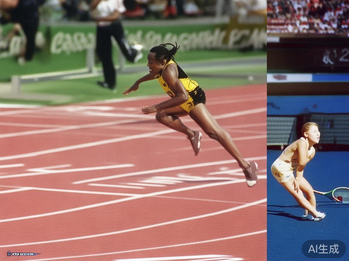 探索环球体育2001:回顾那一年体育界的精彩瞬间与主要发展趋势 2001年的男子百米飞人赛中,来自牙买加的运动员闪